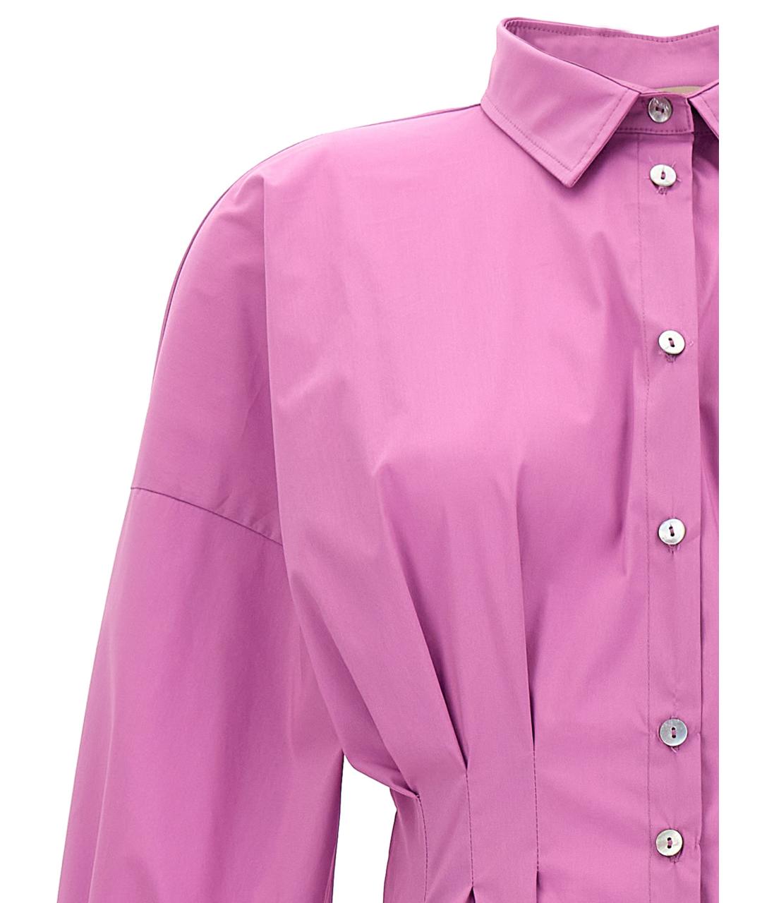 LE TWINS Фиолетовое хлопковое платье, фото 3