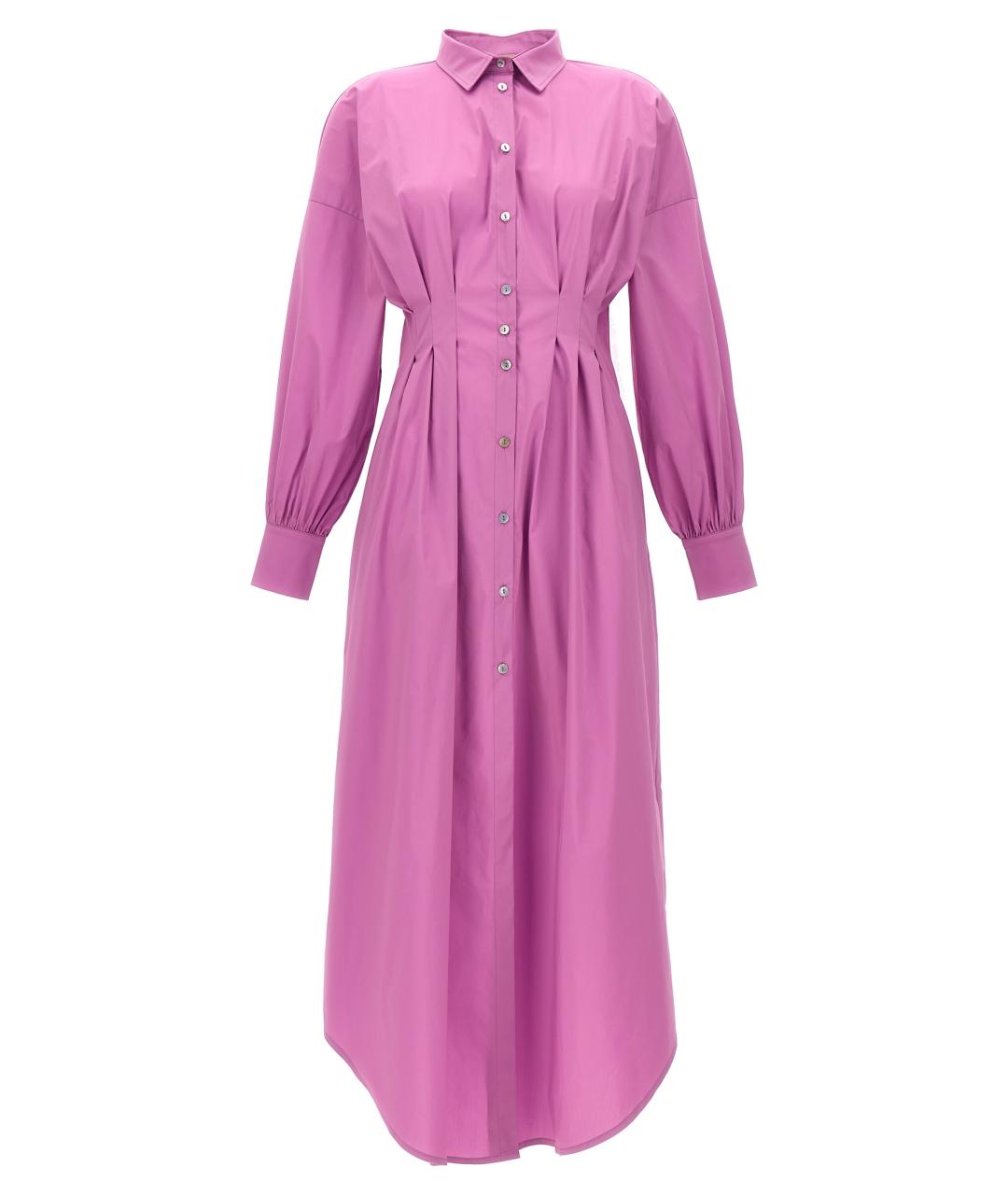 LE TWINS Фиолетовое хлопковое платье, фото 1