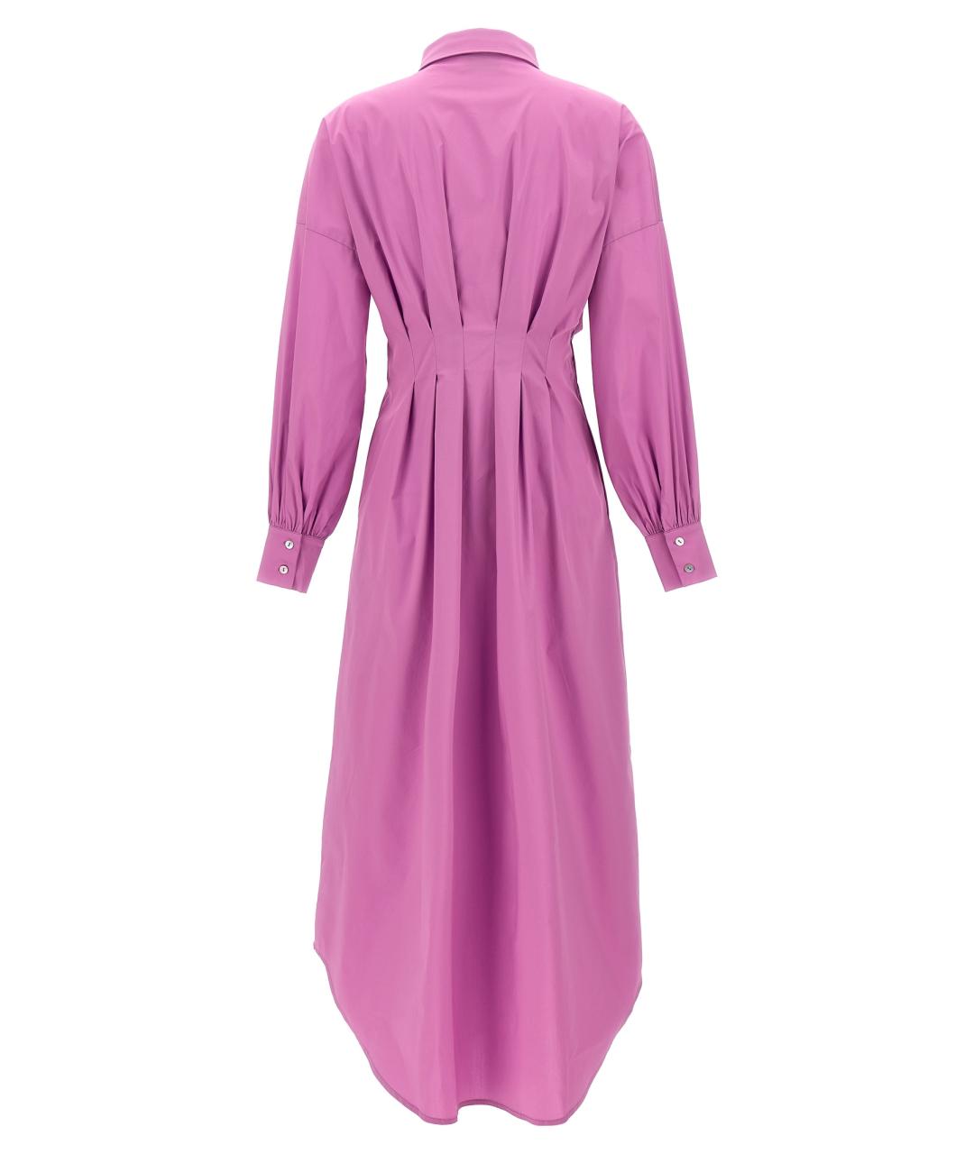 LE TWINS Фиолетовое хлопковое платье, фото 2