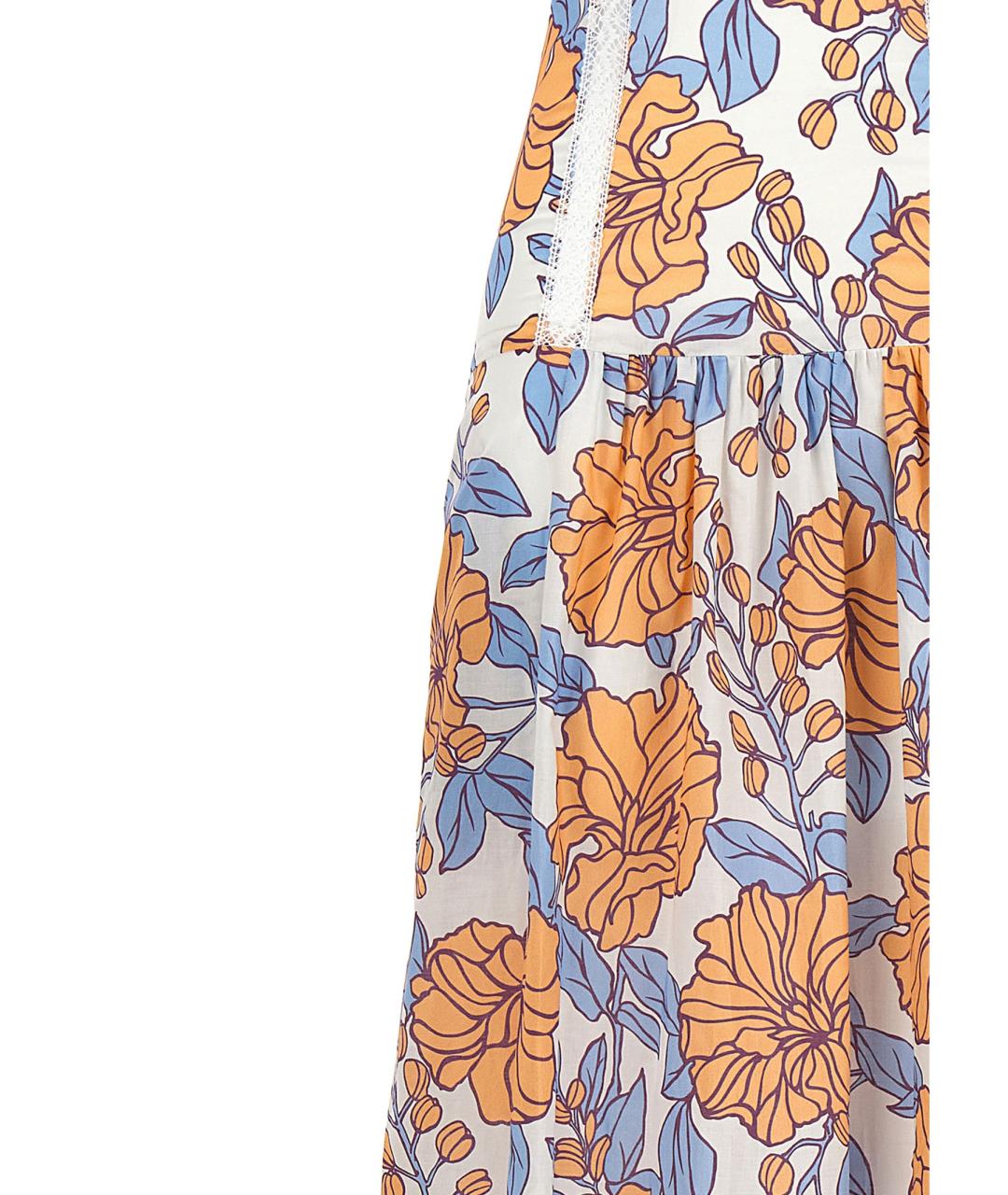 LE TWINS Мульти хлопковое платье, фото 4