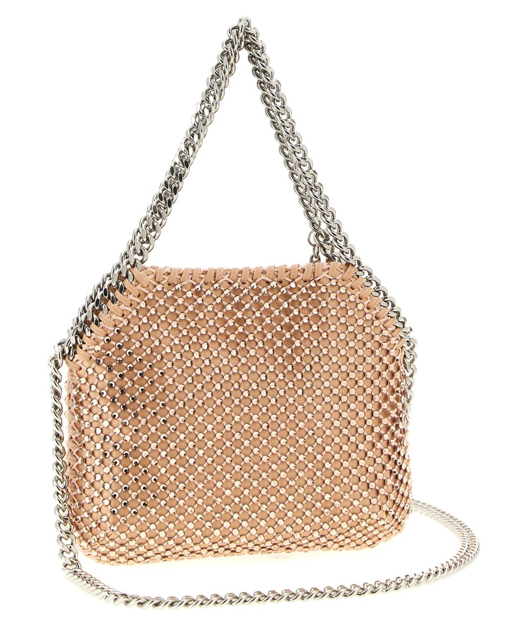 STELLA MCCARTNEY Розовая синтетическая сумка через плечо, фото 2