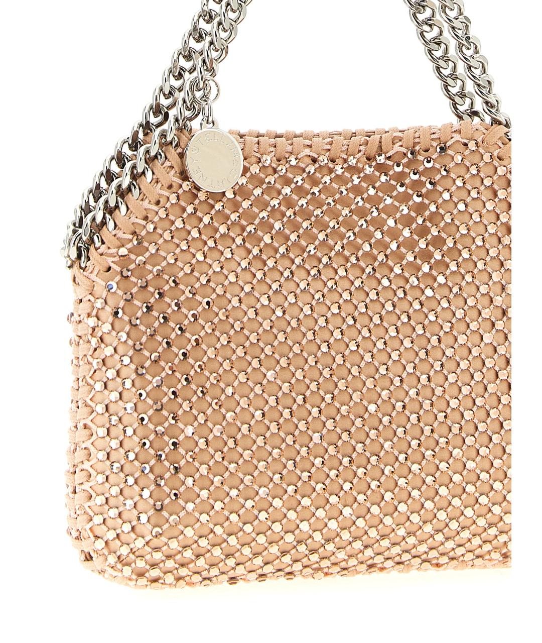 STELLA MCCARTNEY Розовая синтетическая сумка через плечо, фото 3