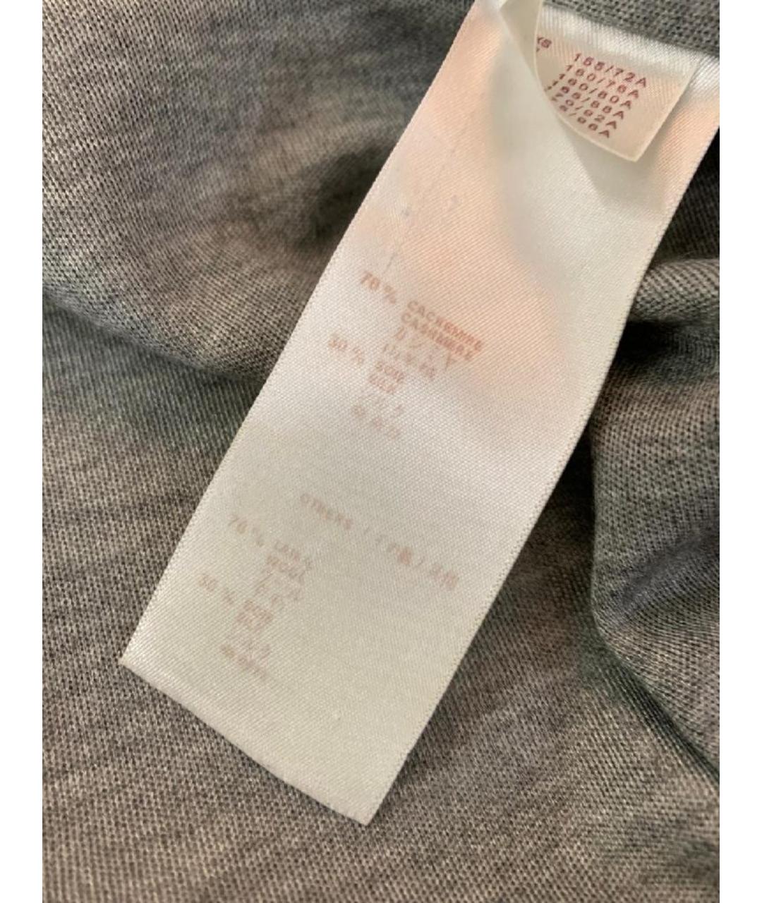 LOUIS VUITTON Серый кашемировый костюм с брюками, фото 6