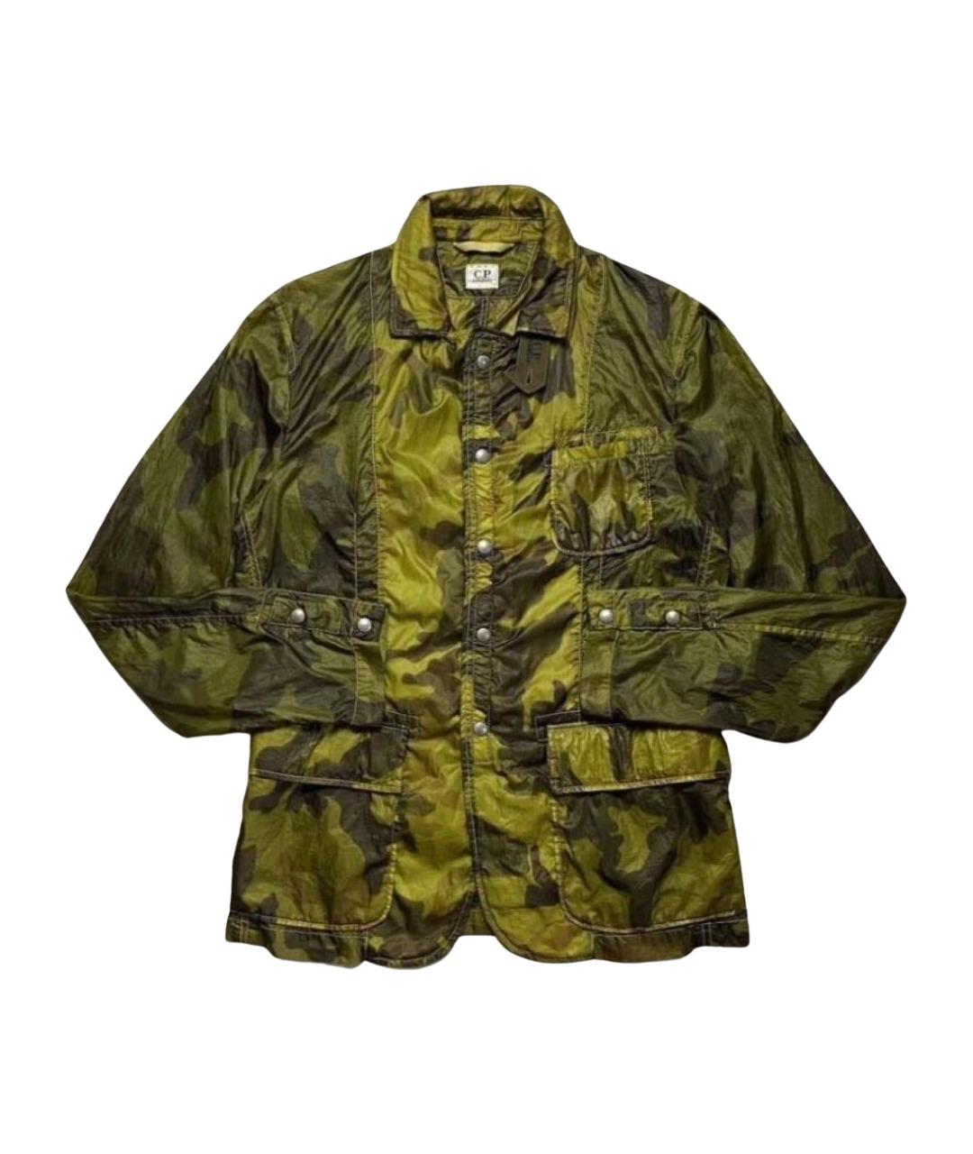 CP COMPANY Хаки полиамидовая куртка, фото 1