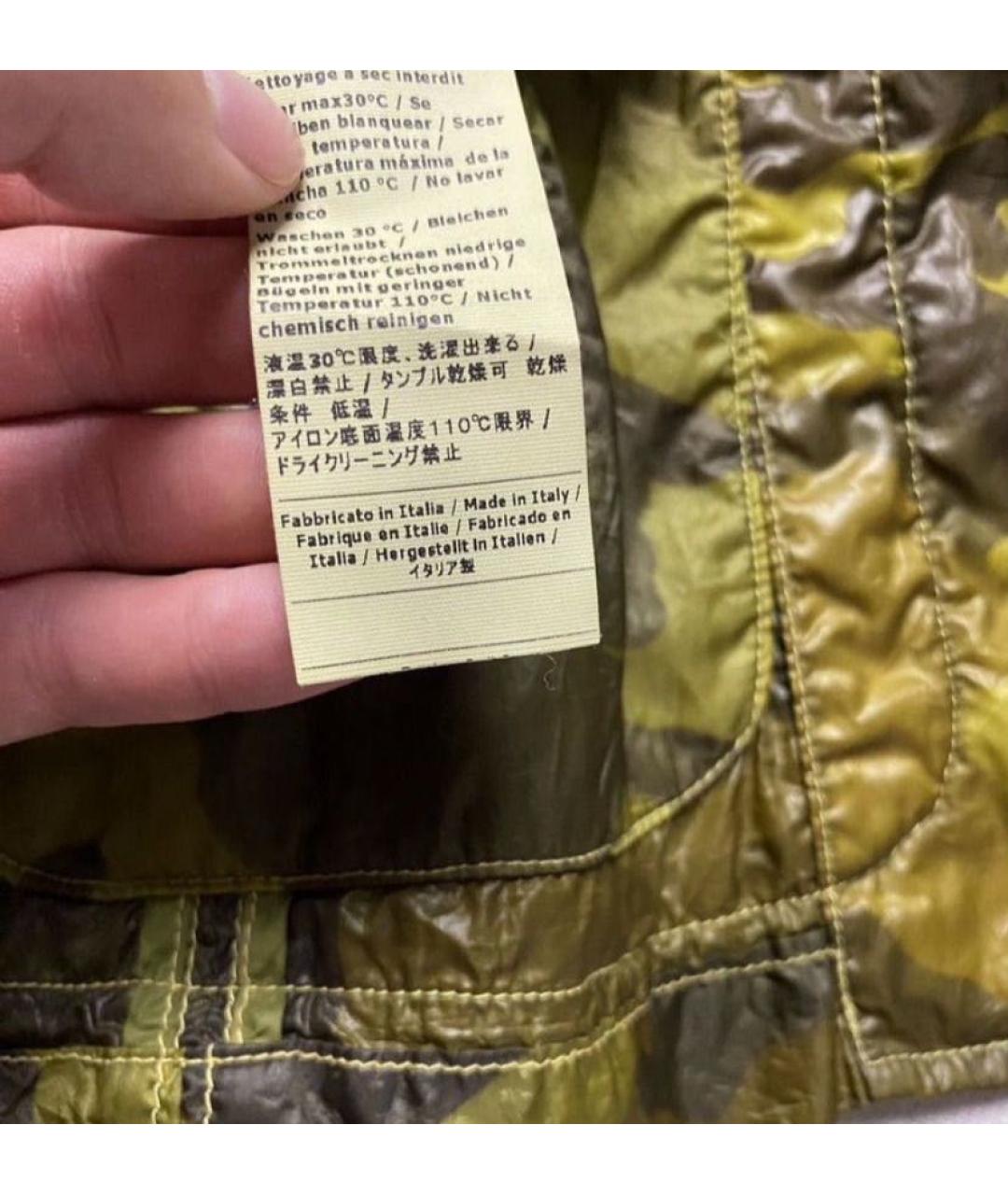 CP COMPANY Хаки полиамидовая куртка, фото 6