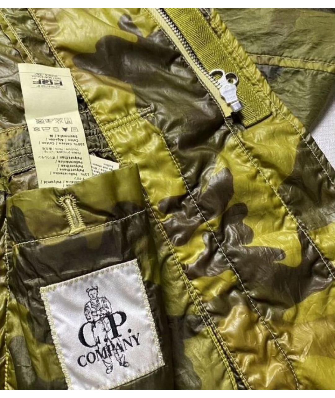 CP COMPANY Хаки полиамидовая куртка, фото 4