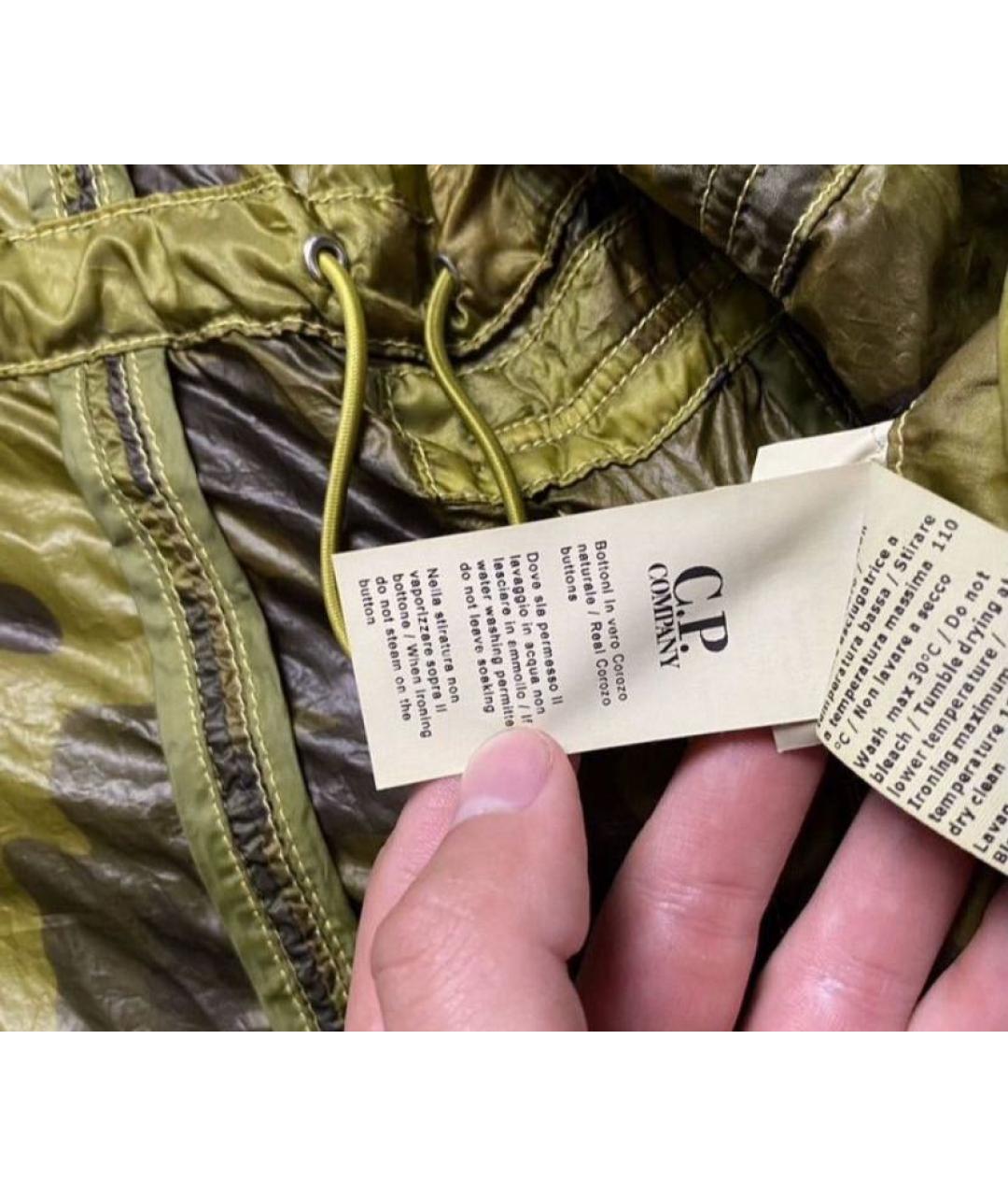 CP COMPANY Хаки полиамидовая куртка, фото 7