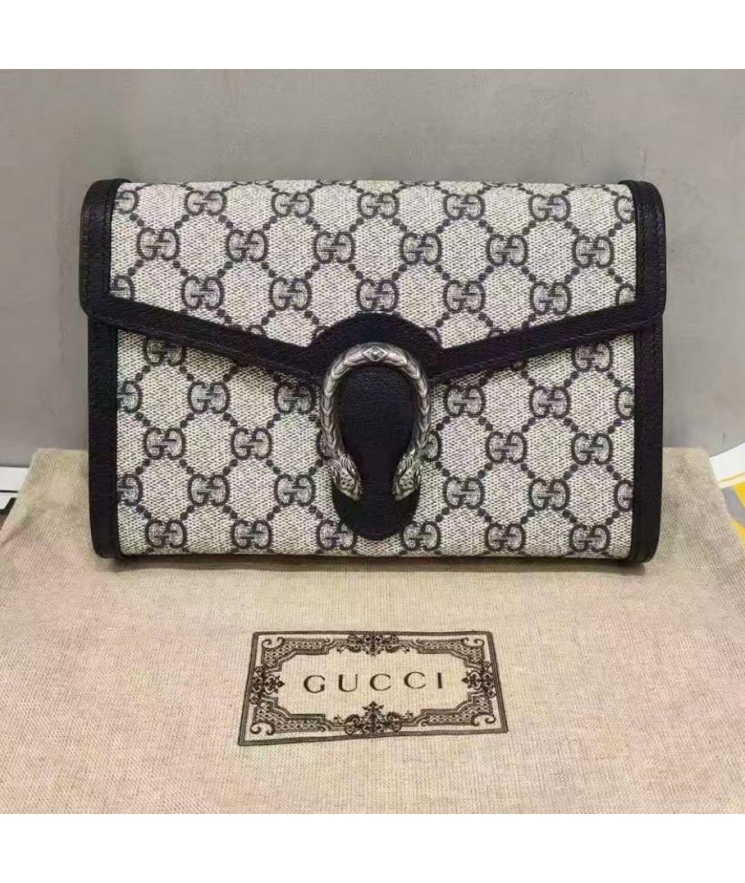 GUCCI Мульти кожаная сумка через плечо, фото 2