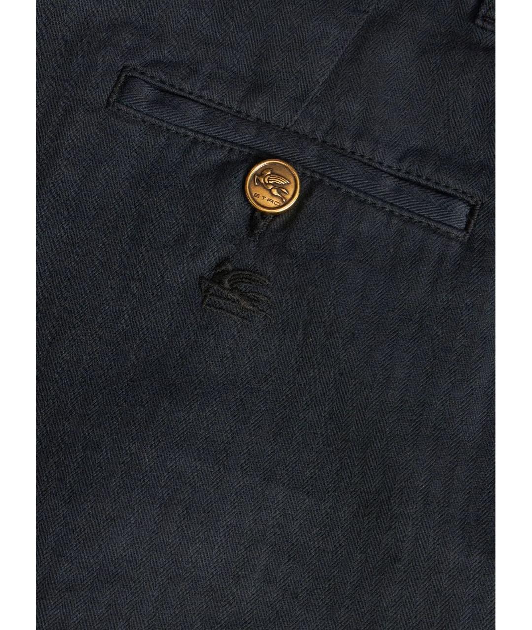 ETRO Черные шорты, фото 4