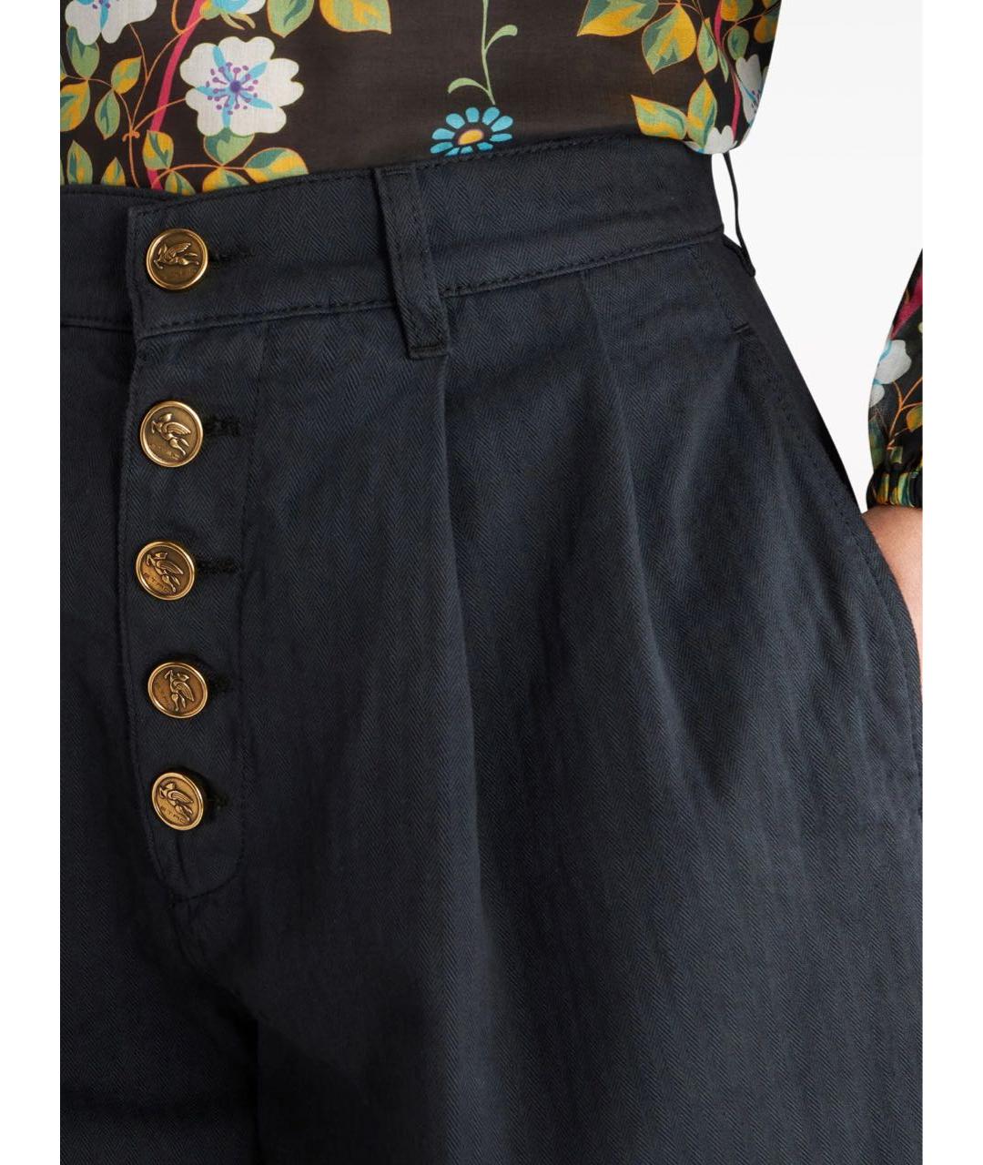 ETRO Черные шорты, фото 3