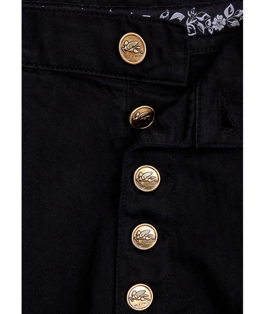 ETRO Черные шорты, фото 5