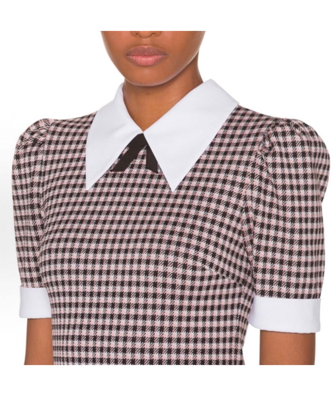 MIU MIU Коричневое повседневное платье, фото 2