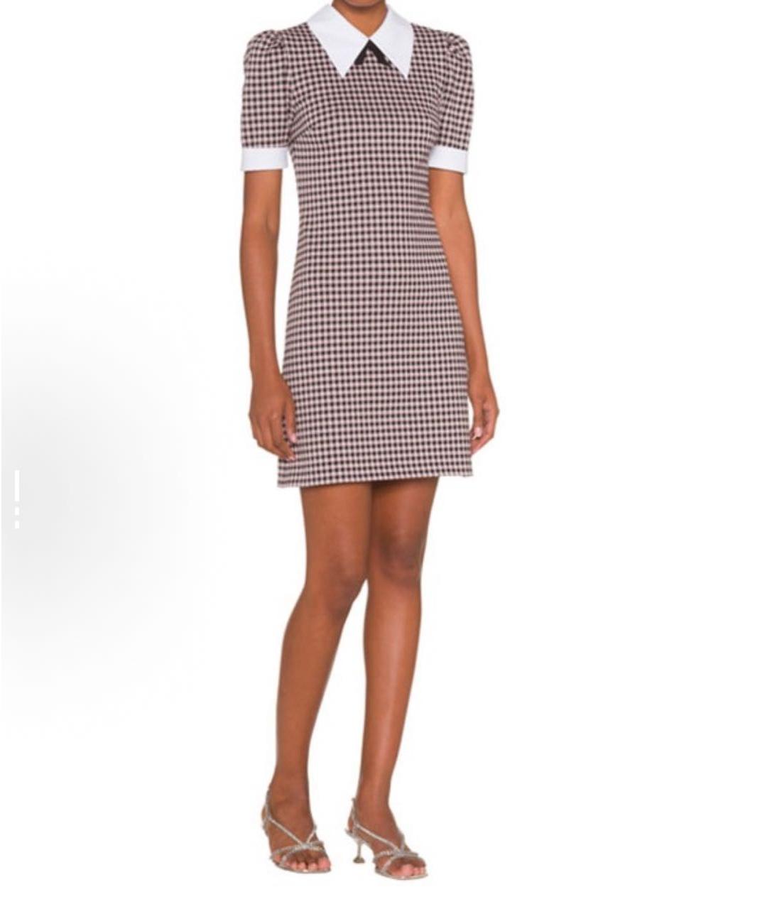 MIU MIU Коричневое повседневное платье, фото 3