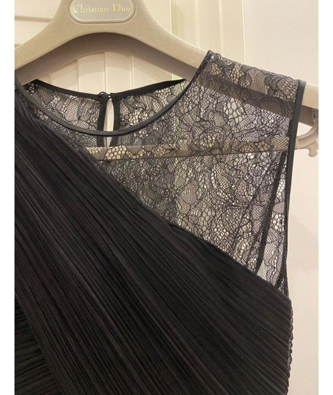 BCBG MAXAZRIA Черное полиэстеровое коктейльное платье, фото 2