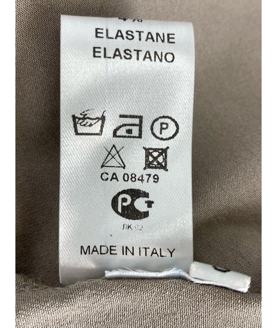 TWIN-SET Бежевое вискозное повседневное платье, фото 7