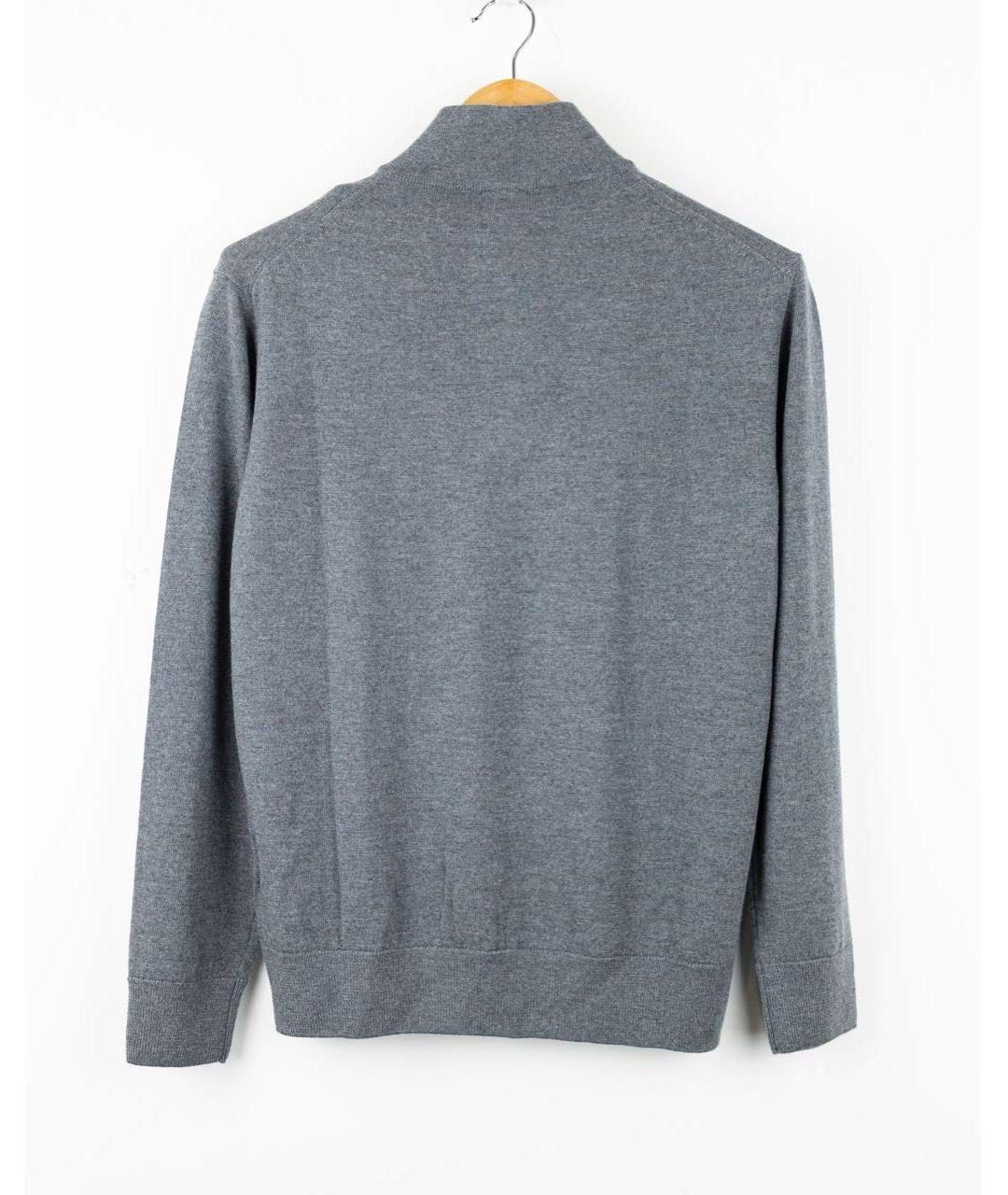 ELEVENTY Серый шерстяной джемпер / свитер, фото 2