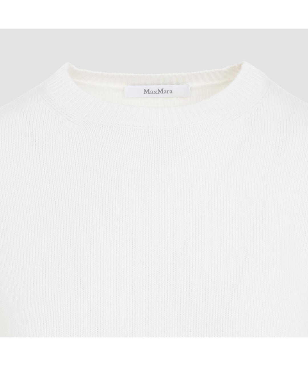 MAX MARA Бежевый кашемировый джемпер / свитер, фото 4