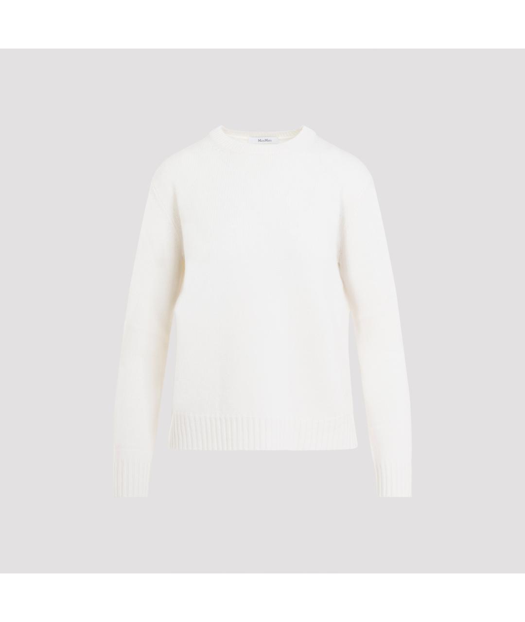 MAX MARA Бежевый кашемировый джемпер / свитер, фото 2