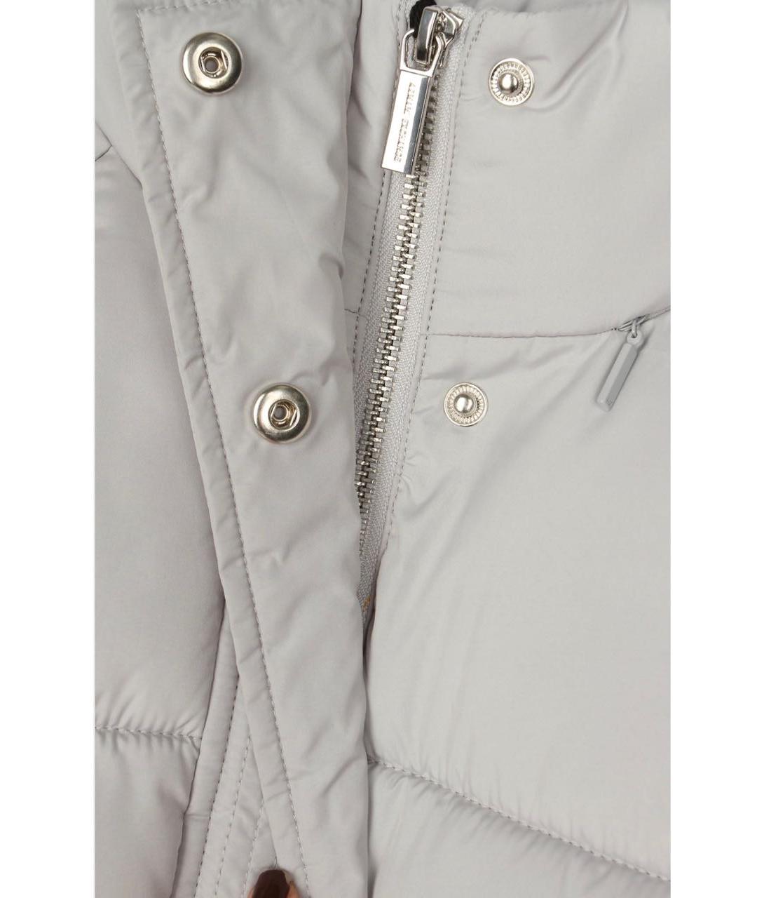 ARMANI EXCHANGE Серый полиэстеровый пуховик, фото 3