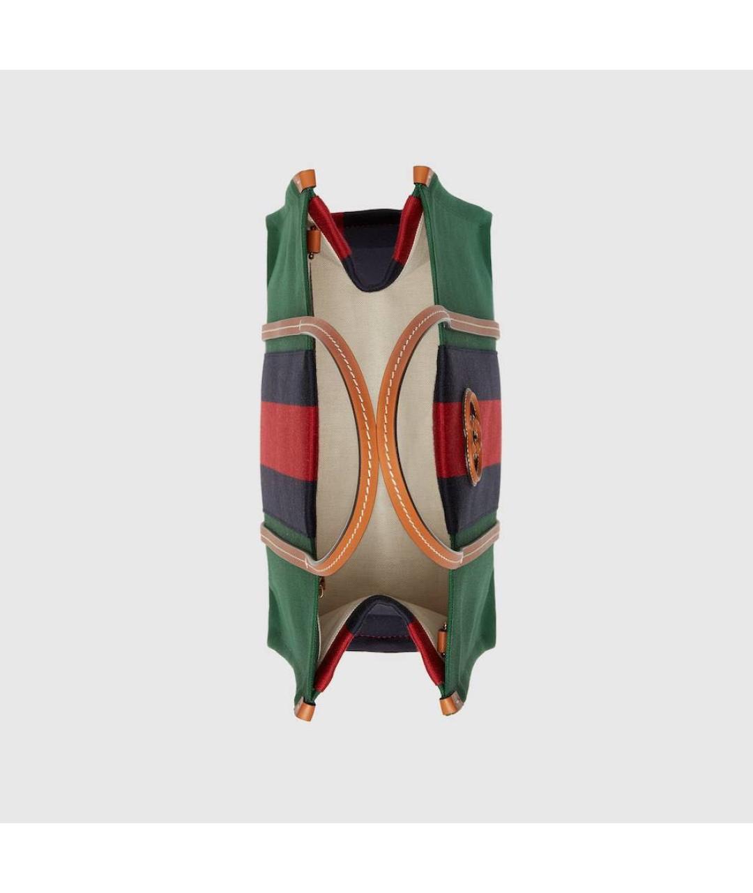 GUCCI Мульти хлопковая сумка тоут, фото 4