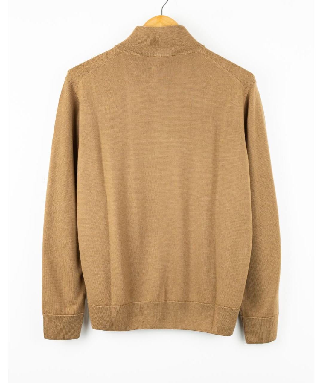 ELEVENTY Бежевый шерстяной джемпер / свитер, фото 2