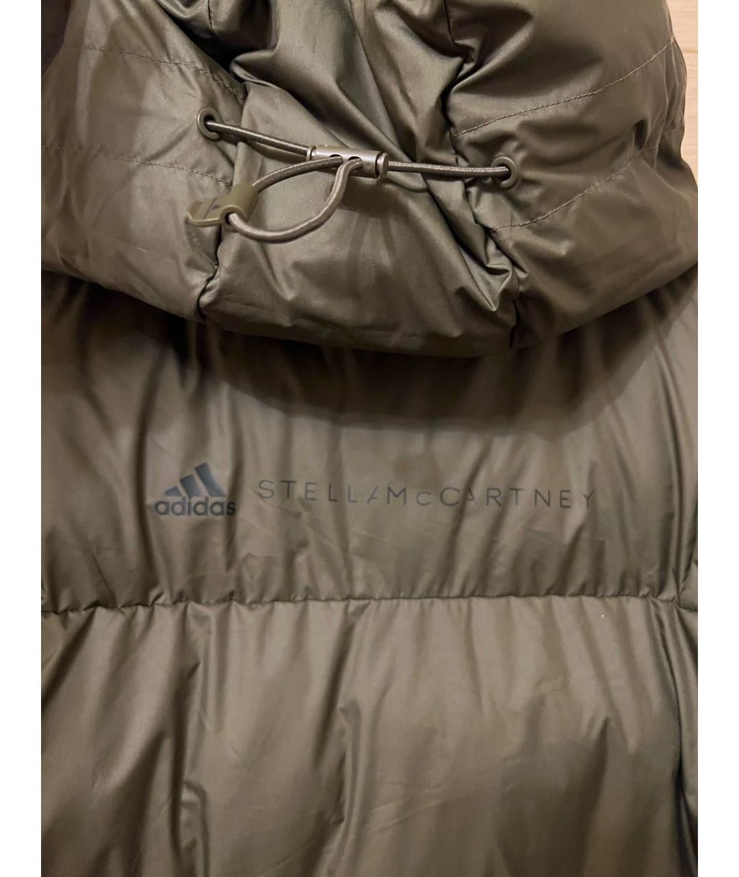 ADIDAS BY STELLA MCCARTNEY Хаки полиэстеровый пуховик, фото 8