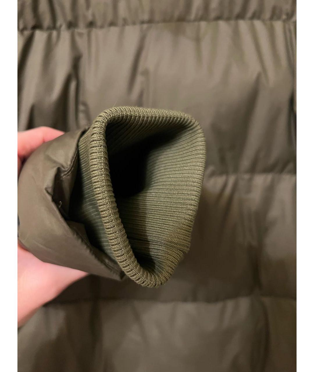 ADIDAS BY STELLA MCCARTNEY Хаки полиэстеровый пуховик, фото 7