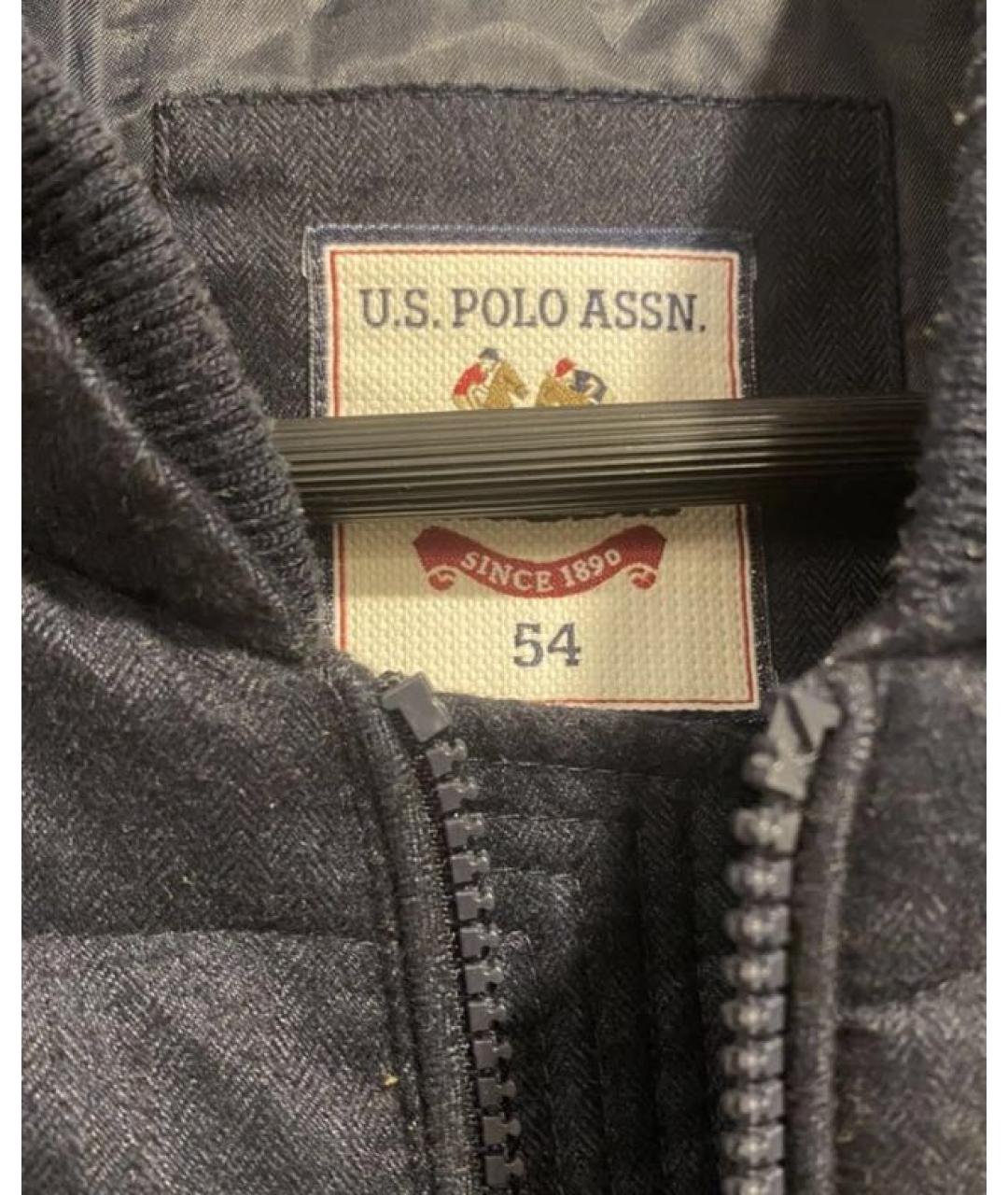 POLO RALPH LAUREN Темно-синий полиэстеровый жилет, фото 3