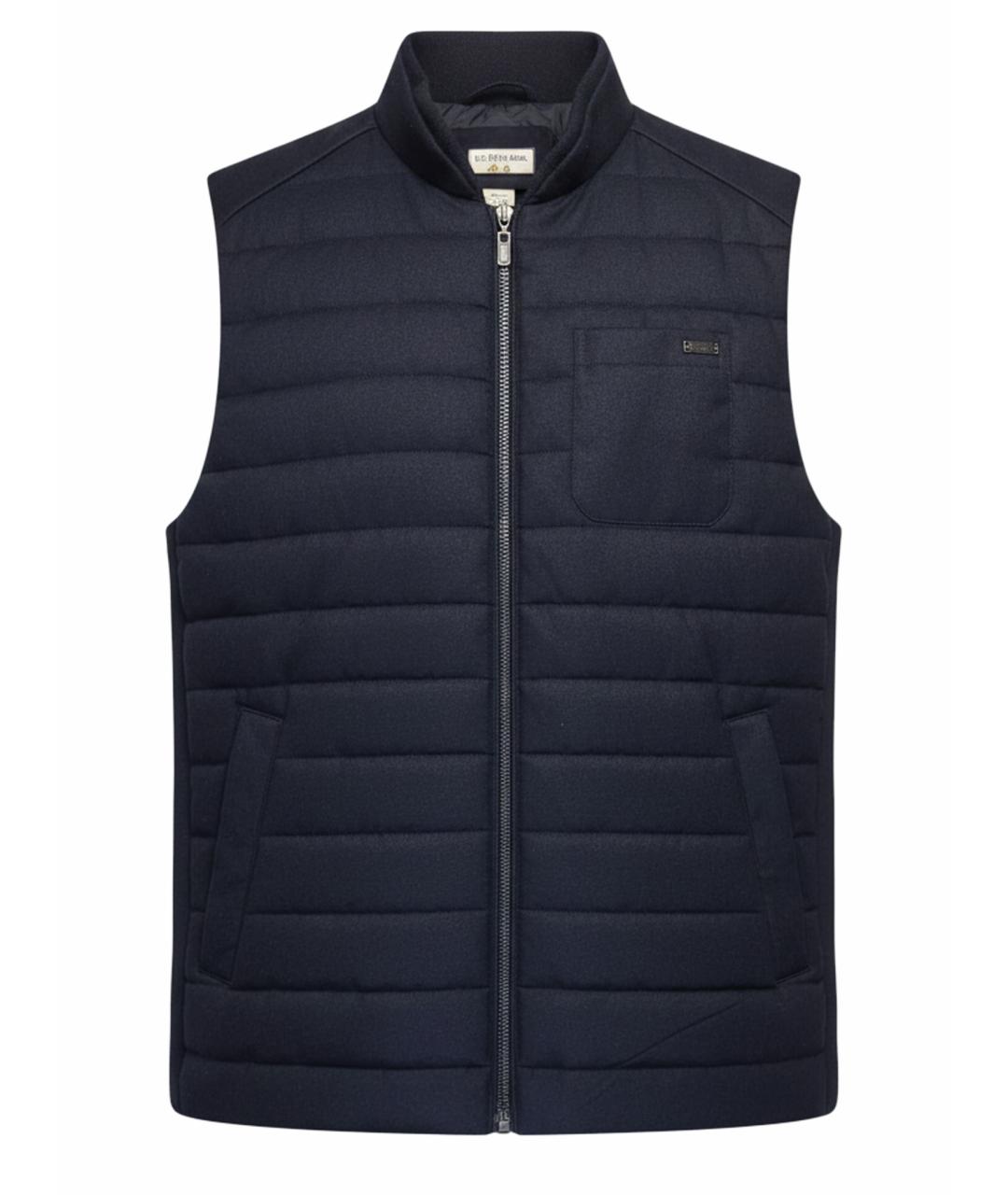 POLO RALPH LAUREN Темно-синий полиэстеровый жилет, фото 1
