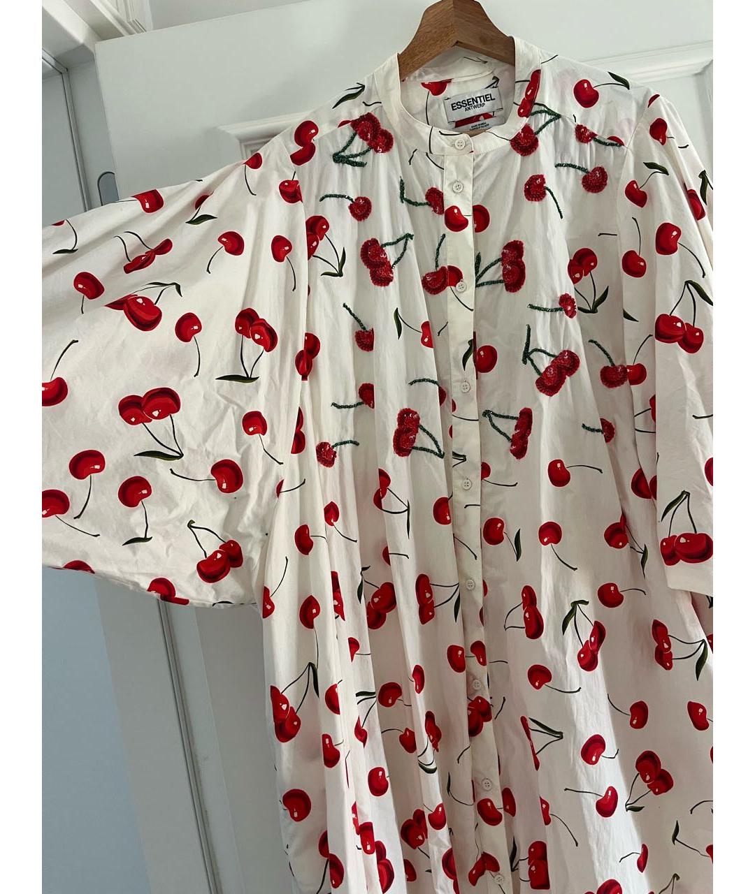 ESSENTIEL ANTWERP Белое коктейльное платье, фото 2