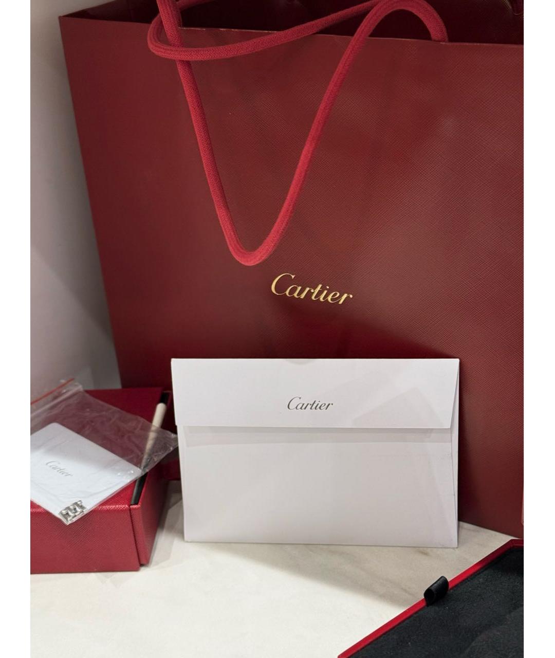 CARTIER Серебряные металлические часы, фото 4