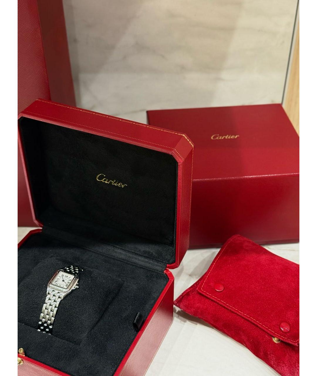 CARTIER Серебряные металлические часы, фото 2