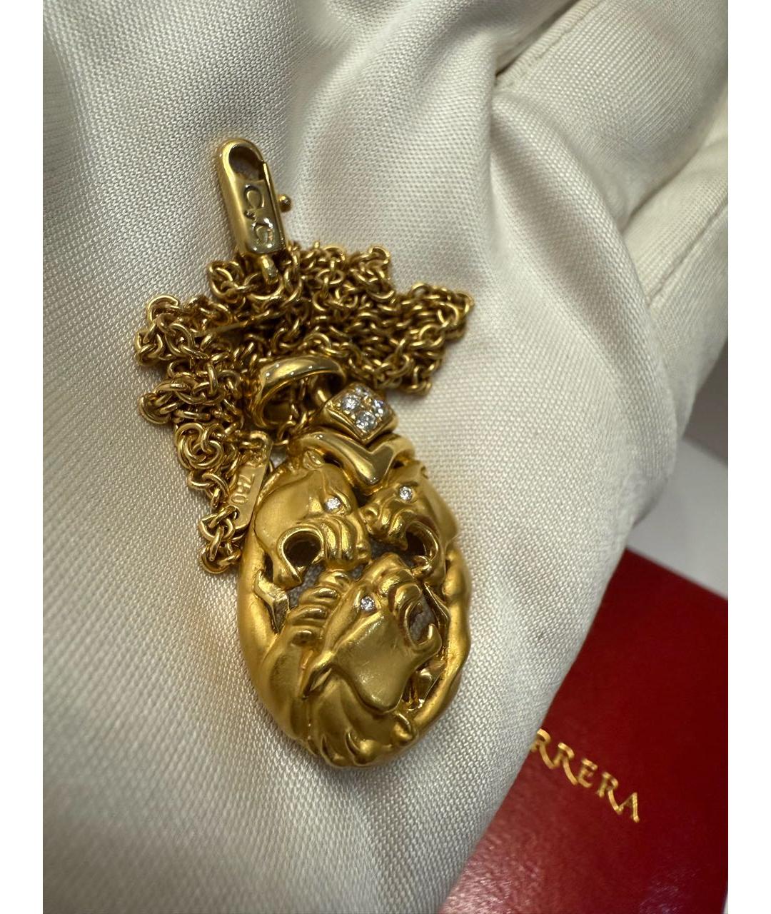 CARRERA Y CARRERA Желтое колье из желтого золота, фото 5