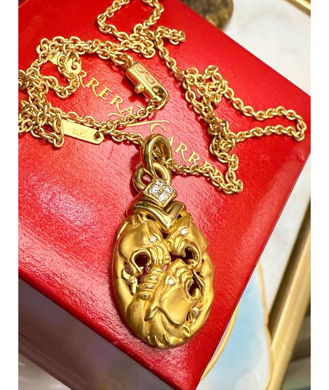 CARRERA Y CARRERA Желтое колье из желтого золота, фото 2