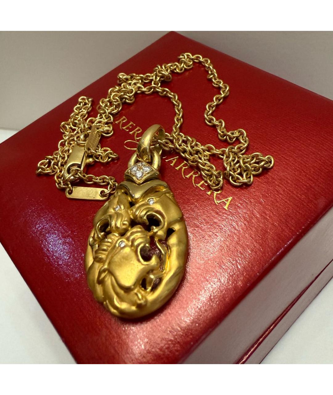 CARRERA Y CARRERA Желтое колье из желтого золота, фото 4