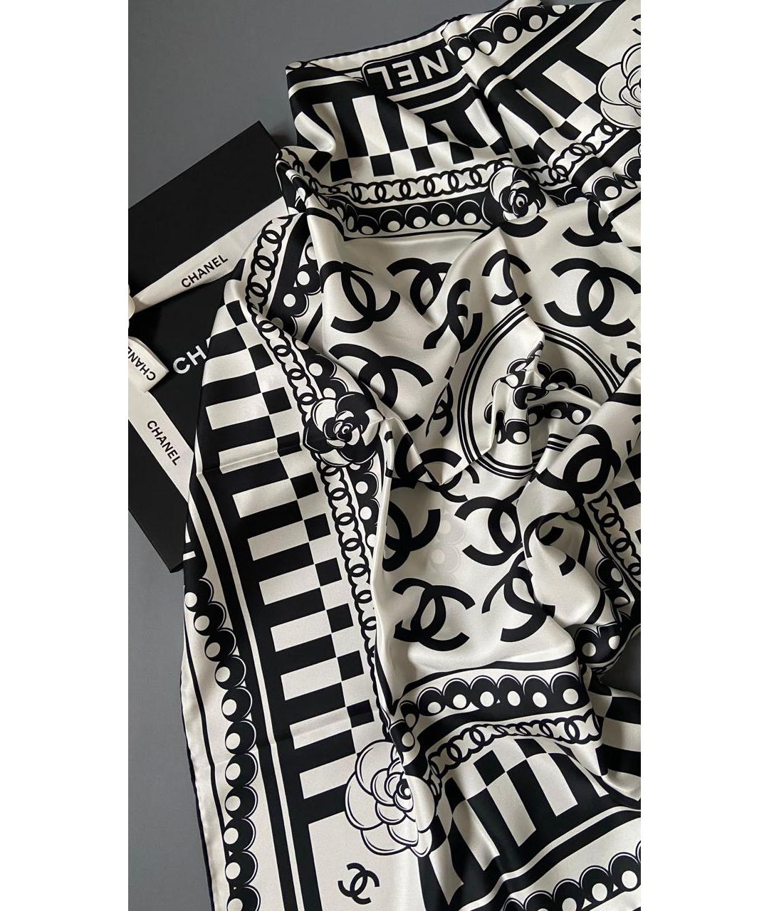 CHANEL Мульти шелковый платок, фото 2