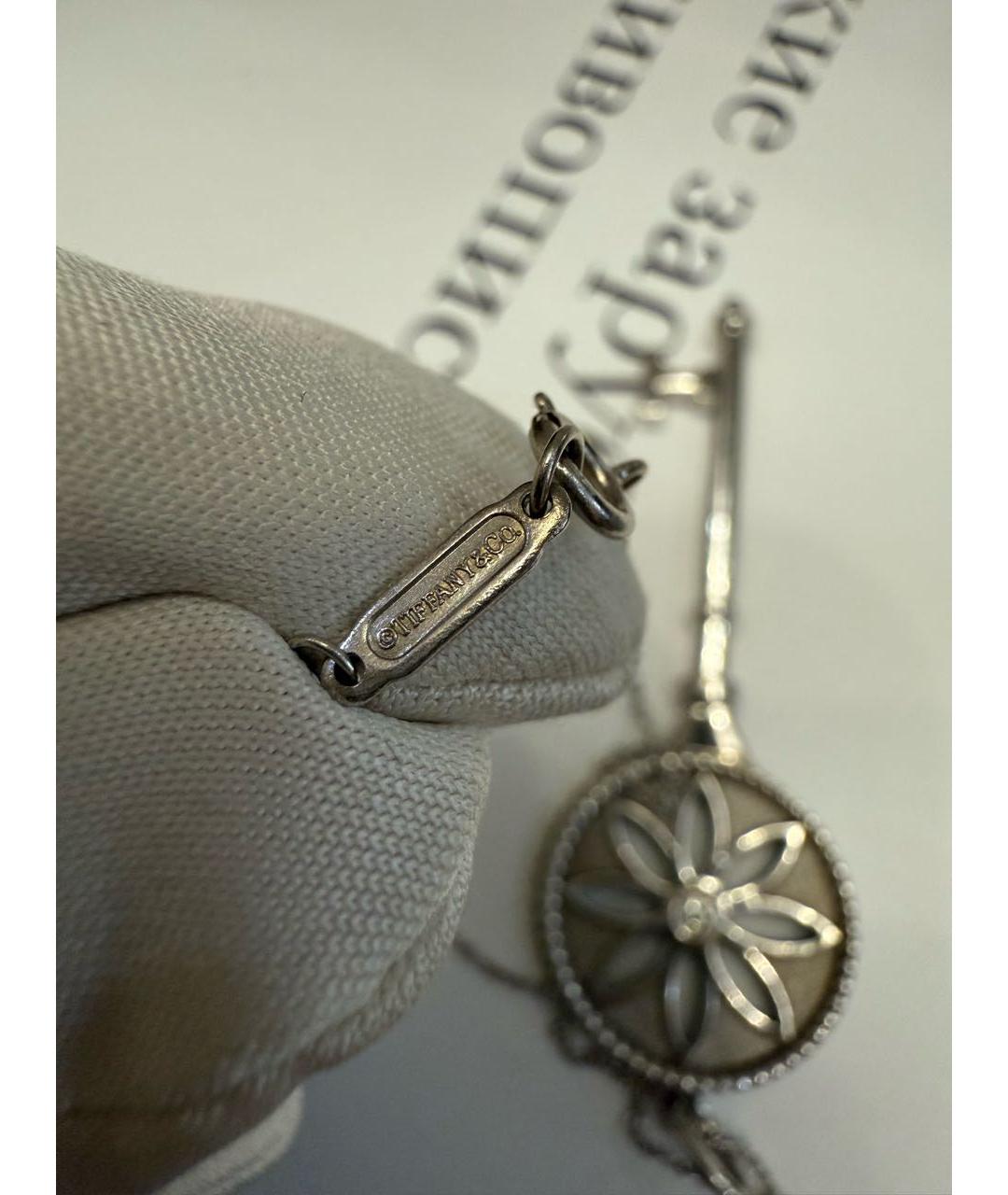 TIFFANY&CO Белое колье из белого золота, фото 3