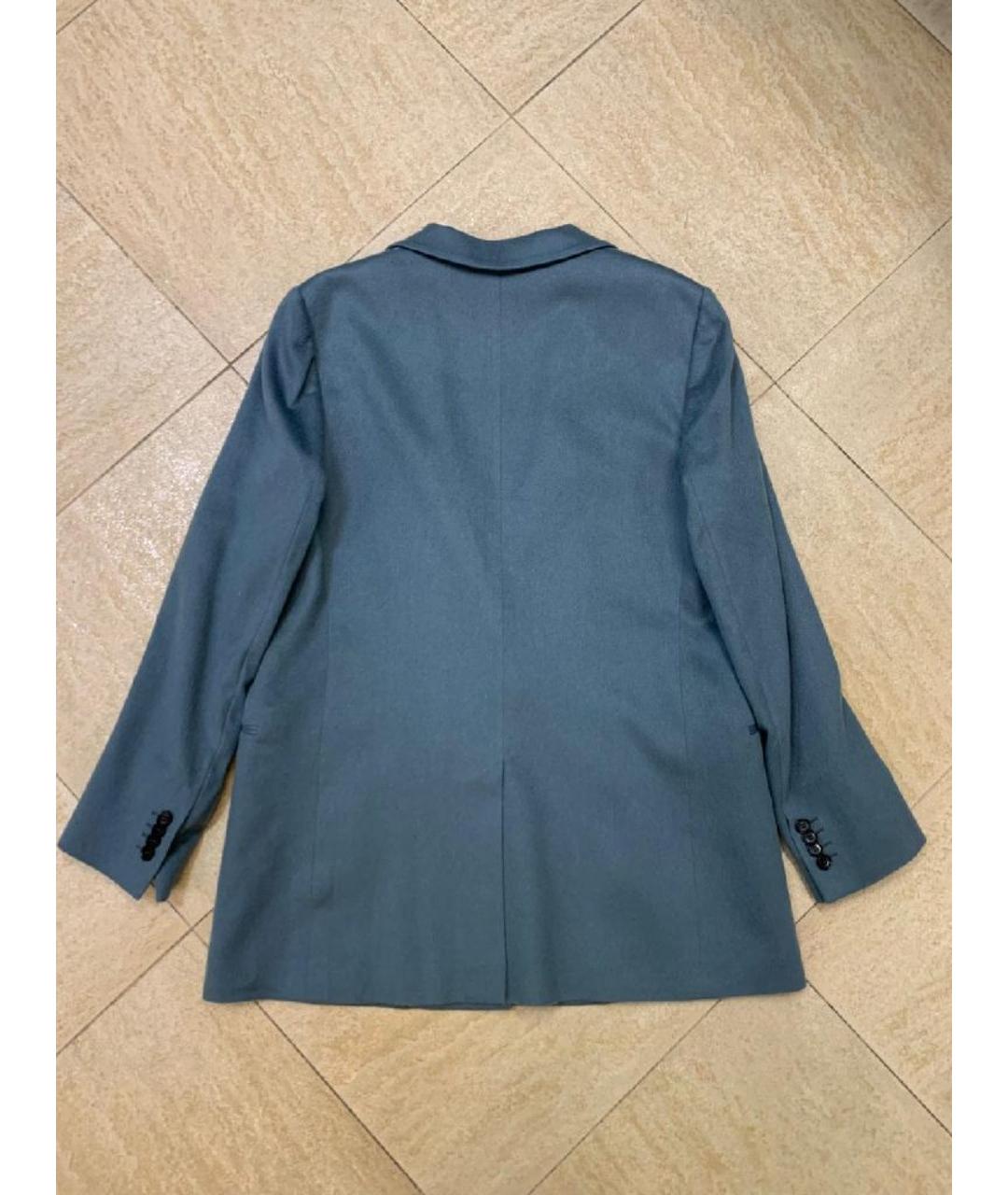 KITON Бирюзовый кашемировый костюм с брюками, фото 4