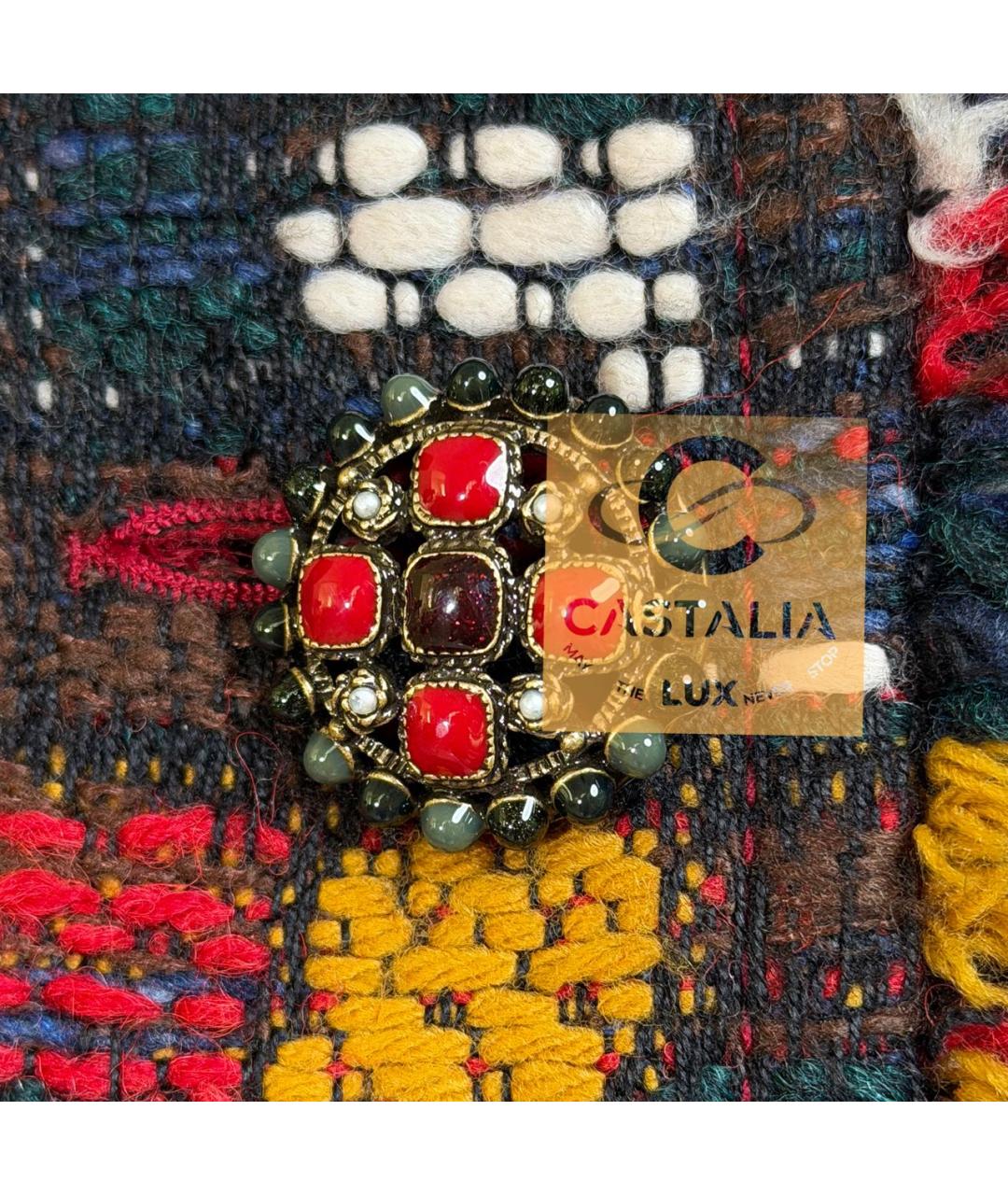 CHANEL Мульти твидовое пальто, фото 8