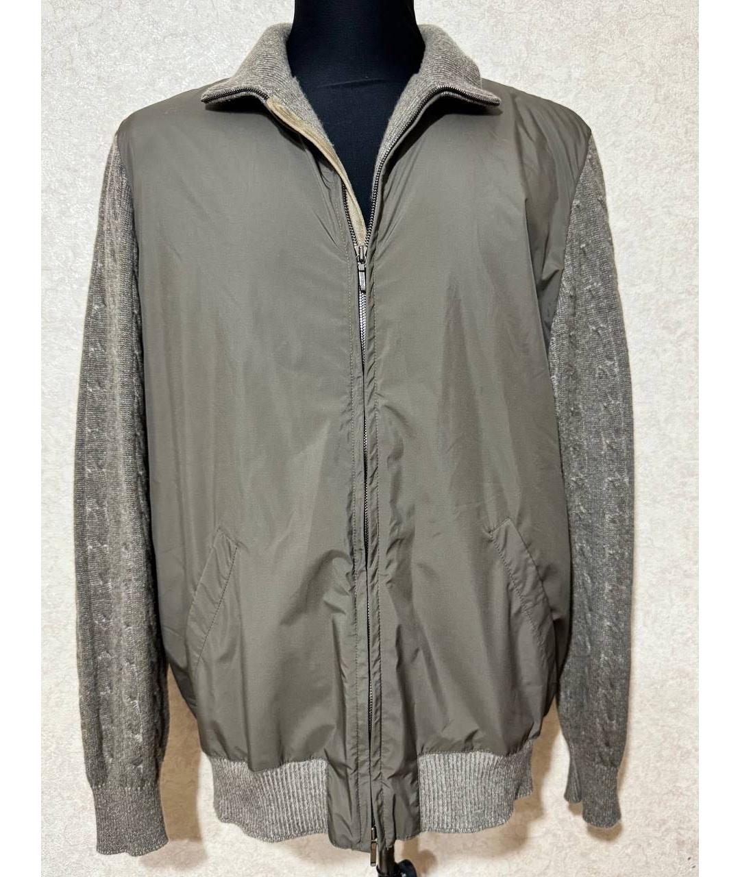 LORO PIANA Бежевый кашемировый кардиган, фото 5