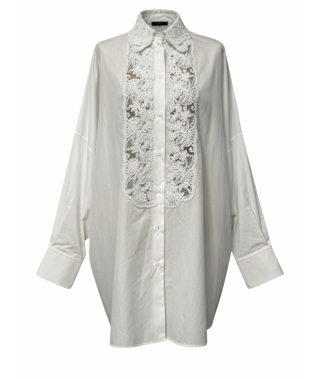 ERMANNO SCERVINO Белая хлопковая блузы, фото 1