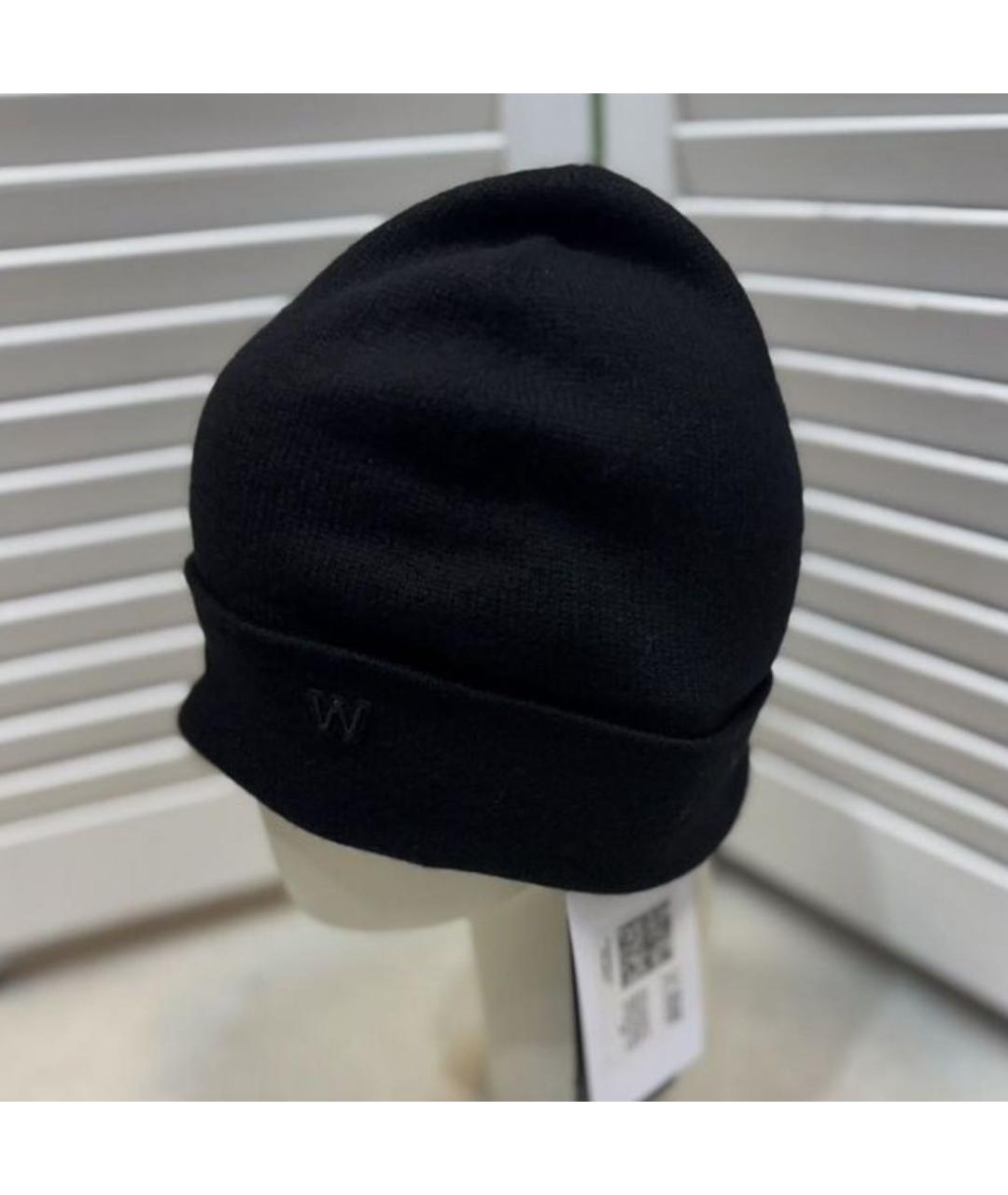 WEEKEND MAX MARA Черная кашемировая шляпа, фото 8