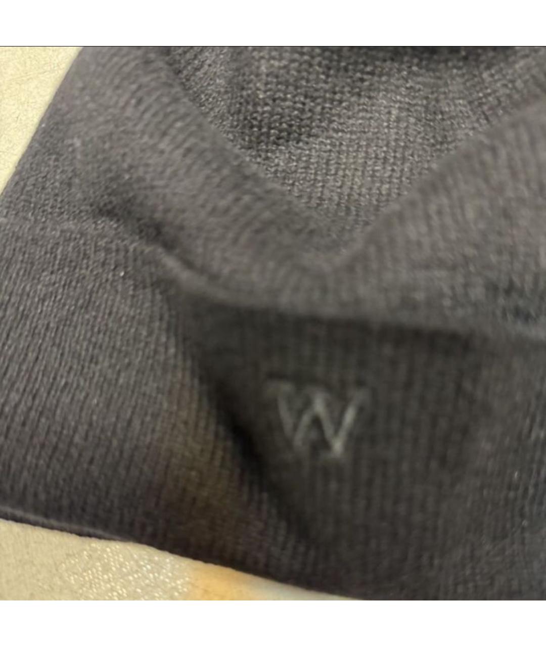 WEEKEND MAX MARA Черная кашемировая шляпа, фото 3