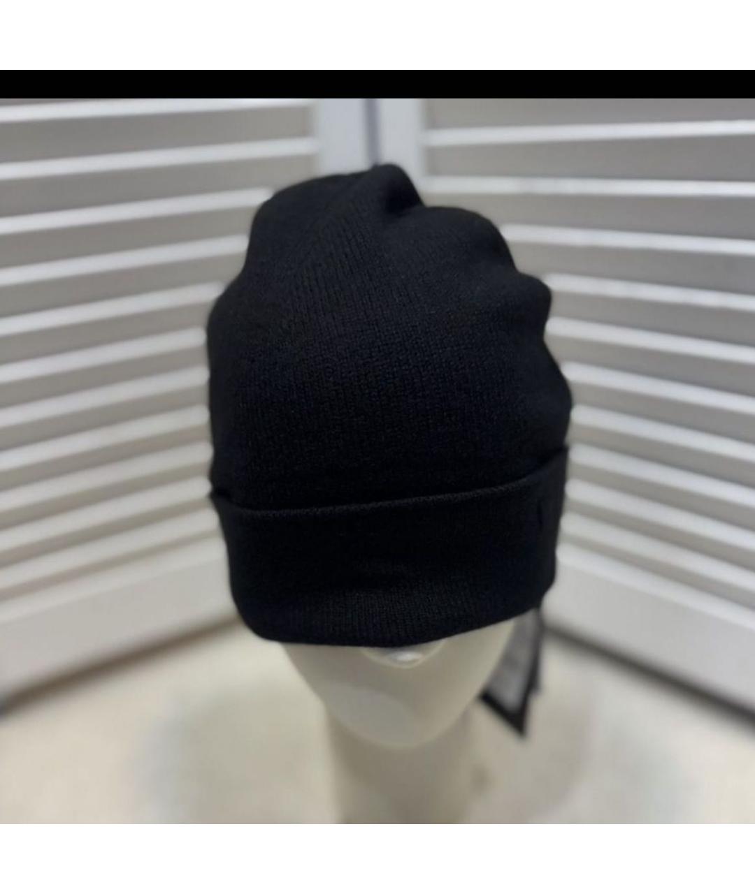 WEEKEND MAX MARA Черная кашемировая шляпа, фото 6
