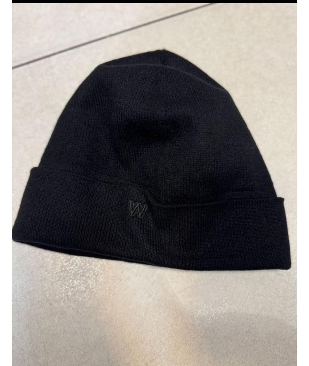 WEEKEND MAX MARA Черная кашемировая шляпа, фото 9