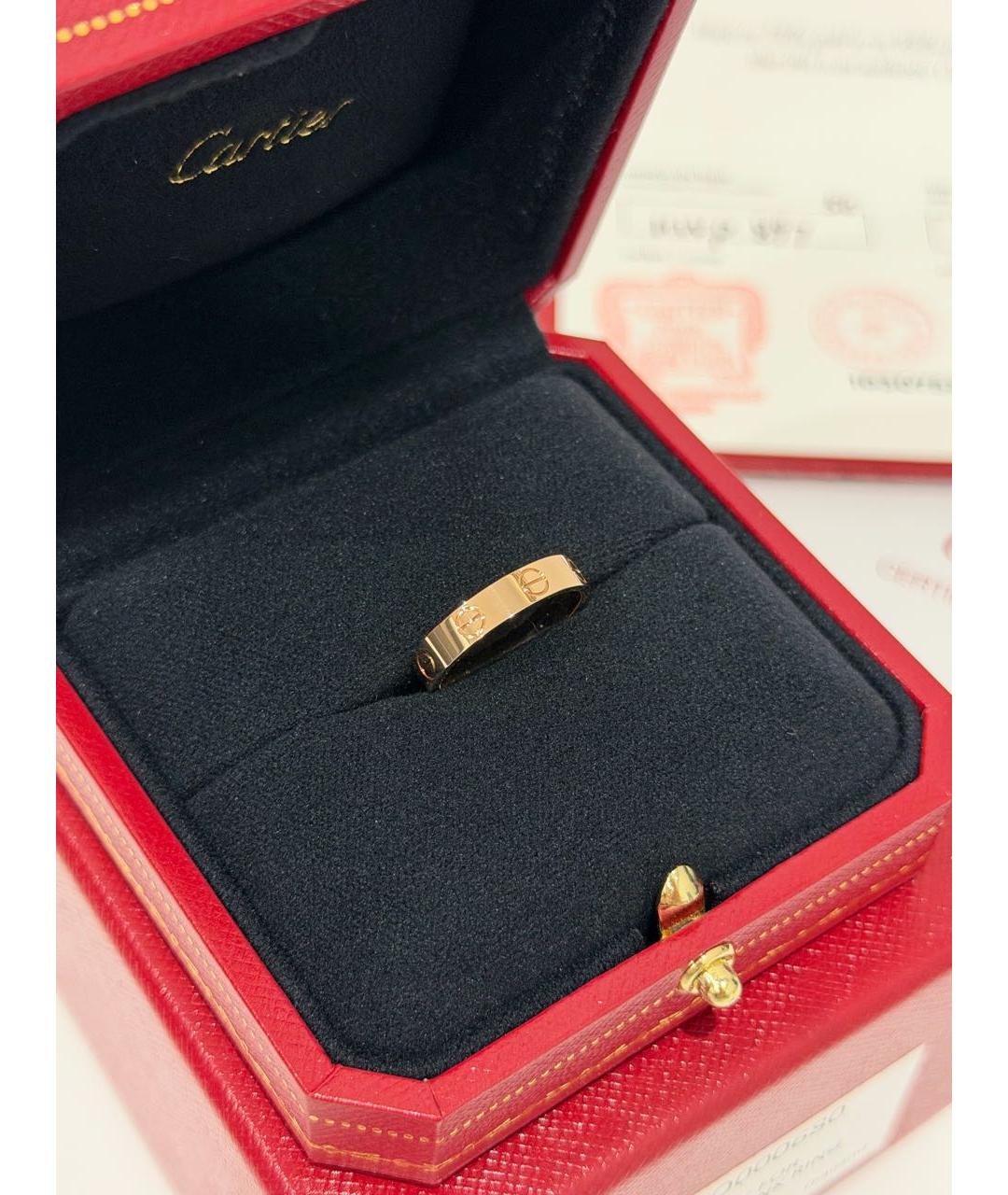 CARTIER Золотое кольцо из розового золота, фото 8