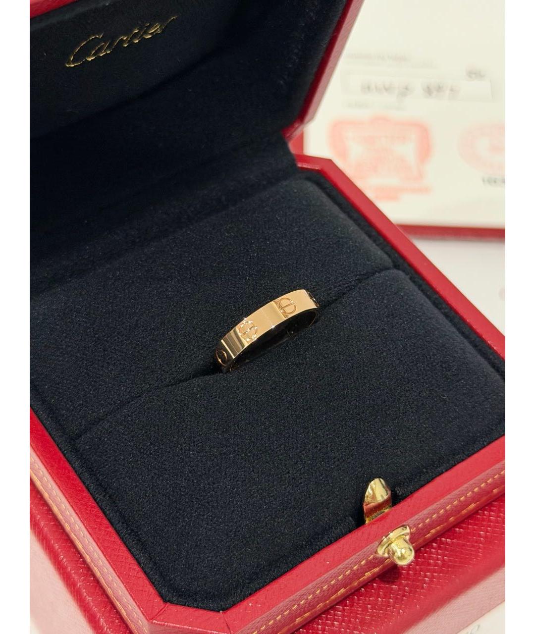 CARTIER Золотое кольцо из розового золота, фото 7