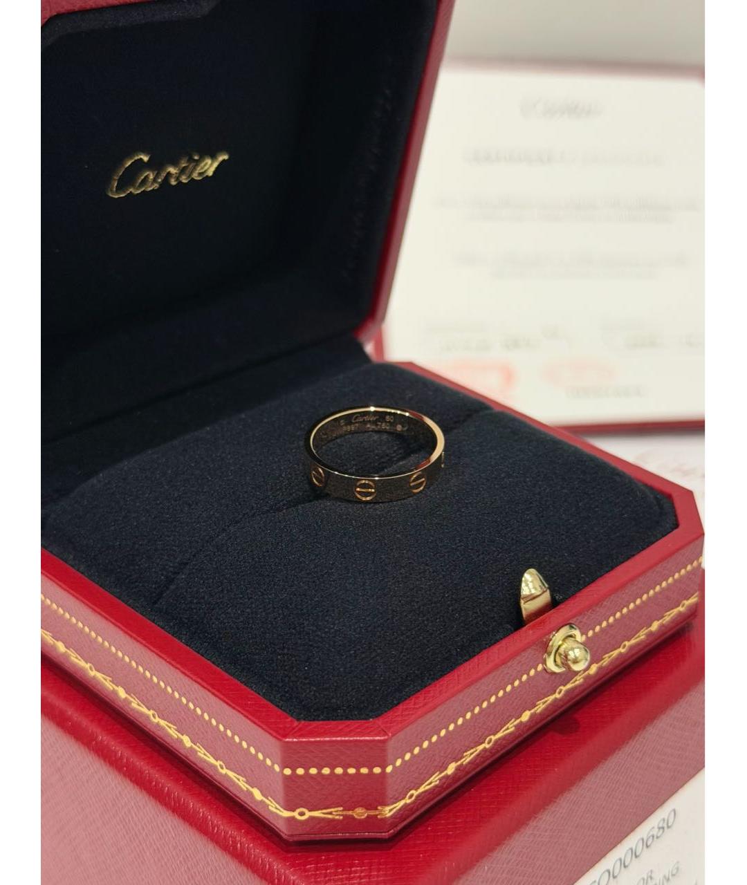 CARTIER Золотое кольцо из розового золота, фото 3