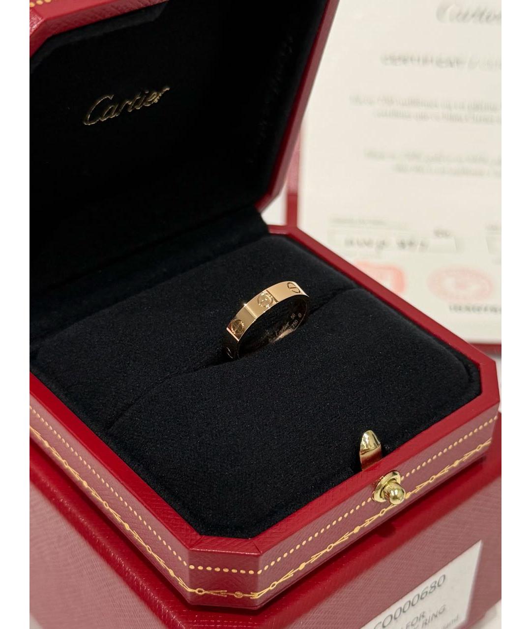 CARTIER Золотое кольцо из розового золота, фото 2