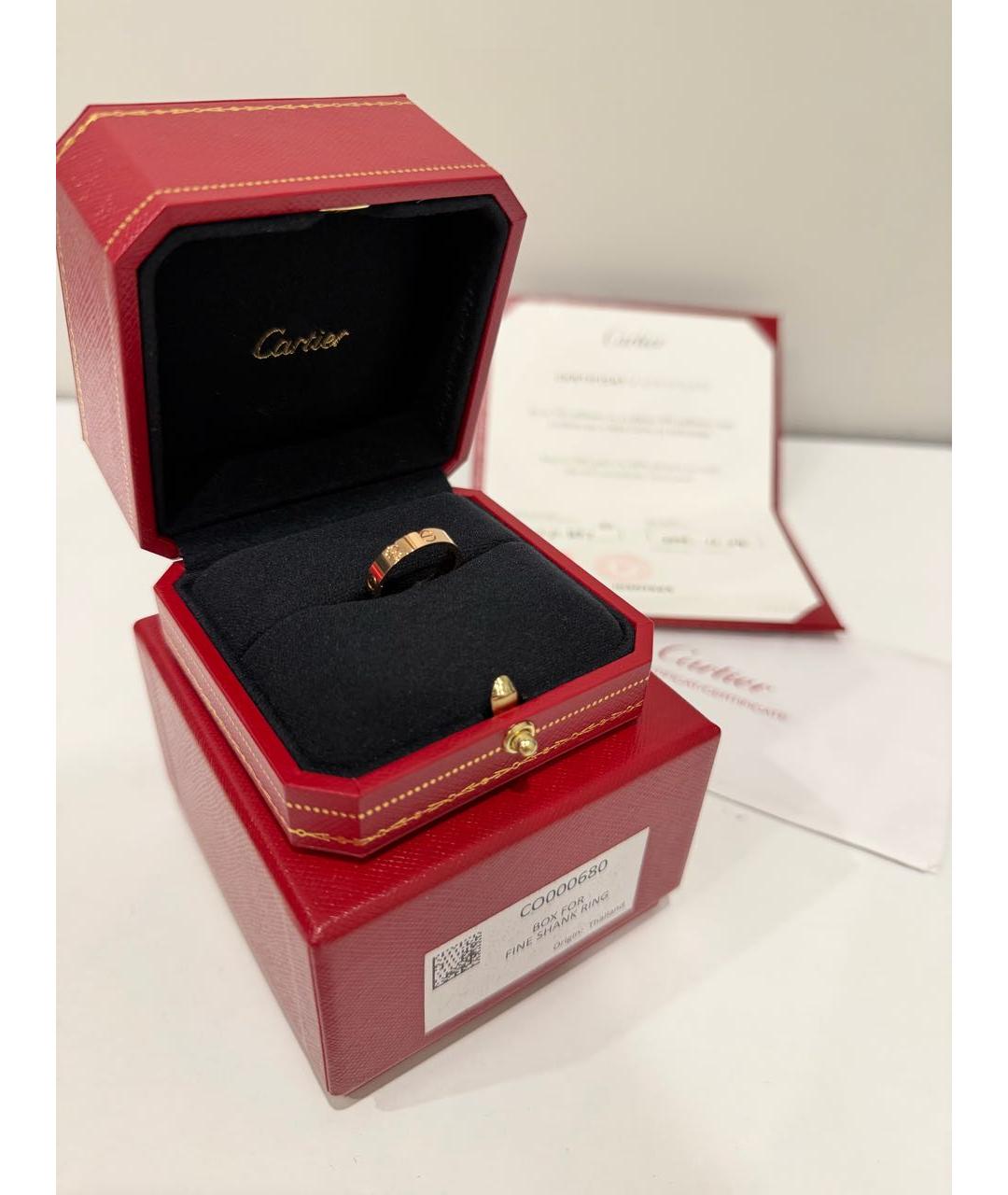 CARTIER Золотое кольцо из розового золота, фото 6